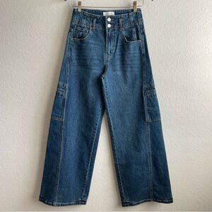 Habitual Cargo Extra Wide-Leg Jeans